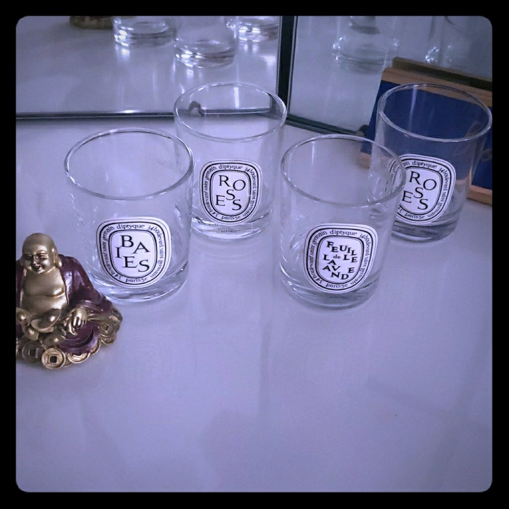 Empty small size Diptyque jar